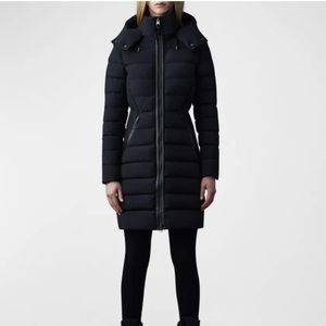 WORN 2 TIMES Black Mackage Coat